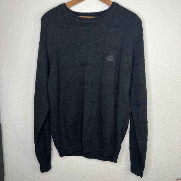 Izod dark grey crewneck sweater - Picture 5 of 5